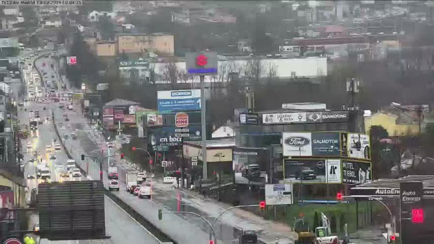 Vigo, Avenida de Madrid Live Cam - Pontevedra, Galicia, Spain