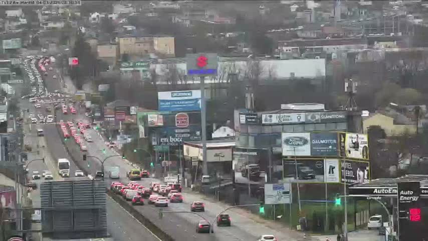 Vigo, Avenida de Madrid Live Cam - Pontevedra, Galicia, Spain
