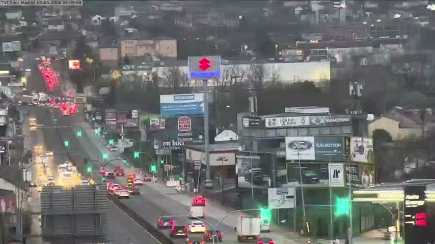 Vigo, Avenida de Madrid Live Cam - Pontevedra, Galicia, Spain