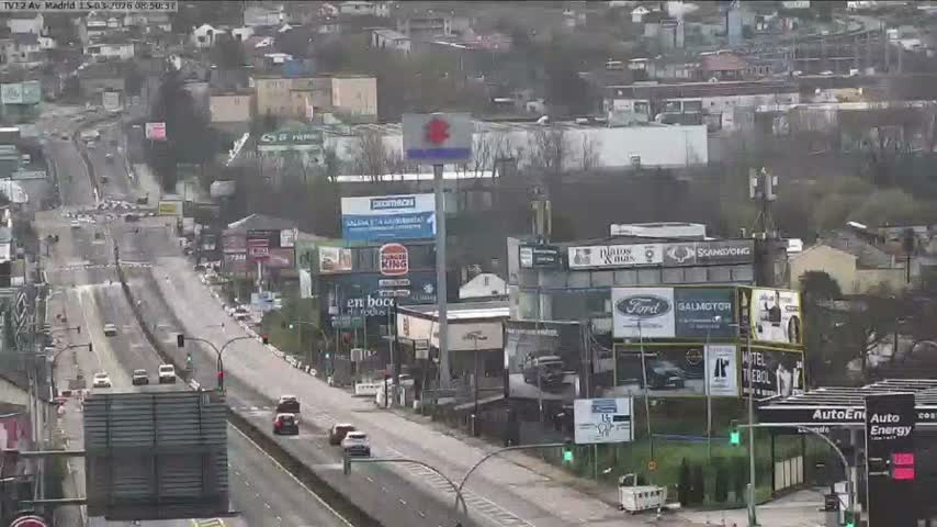 Vigo, Avenida de Madrid Live Cam - Pontevedra, Galicia, Spain