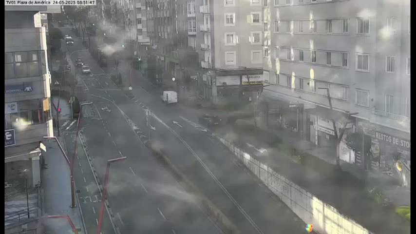 Vigo, Plaza América Square Live Cam - Pontevedra, Galicia, Spain