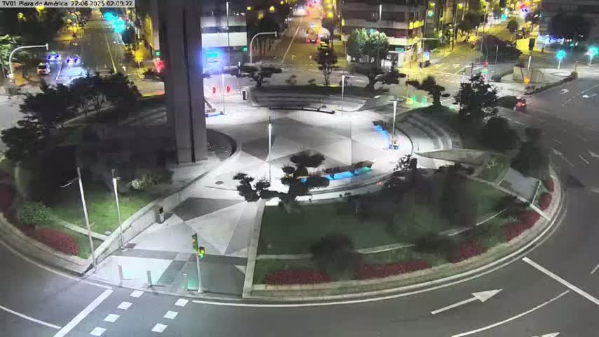 Vigo, Plaza América Square Live Cam - Pontevedra, Galicia, Spain