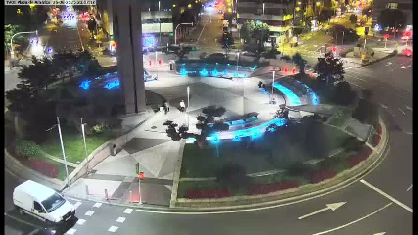 Vigo, Plaza América Square Live Cam - Pontevedra, Galicia, Spain
