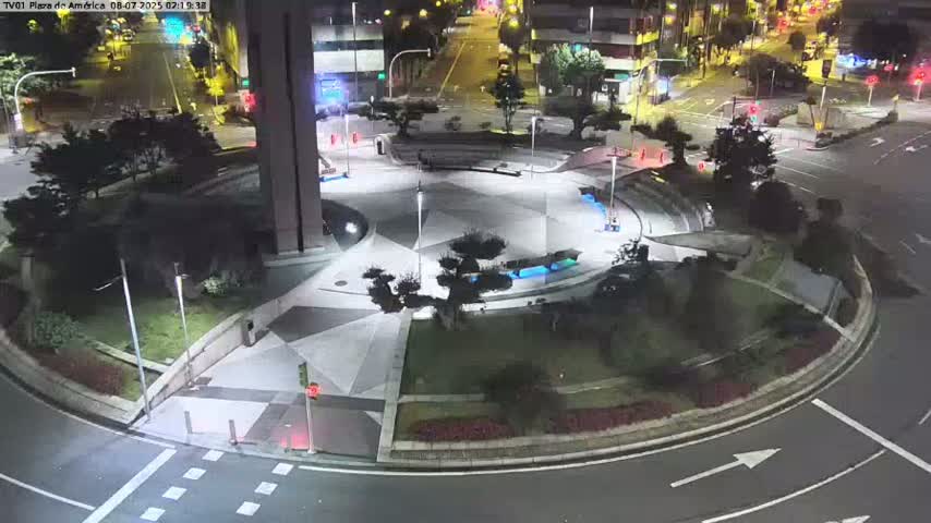 Vigo, Plaza América Square Live Cam - Pontevedra, Galicia, Spain