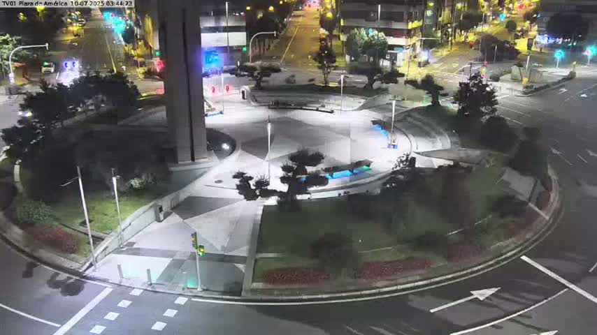 Vigo, Plaza América Square Live Cam - Pontevedra, Galicia, Spain