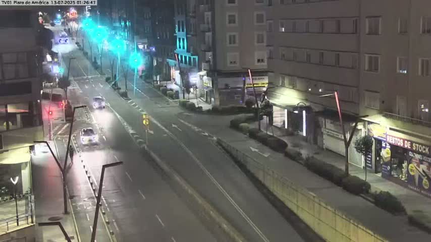 Vigo, Plaza América Square Live Cam - Pontevedra, Galicia, Spain
