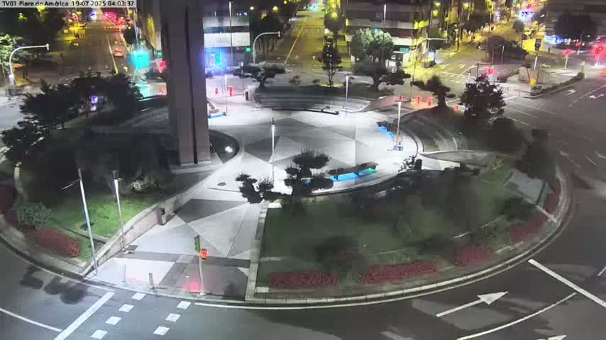 Vigo, Plaza América Square Live Cam - Pontevedra, Galicia, Spain