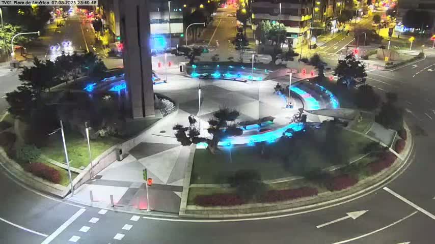 Vigo, Plaza América Square Live Cam - Pontevedra, Galicia, Spain