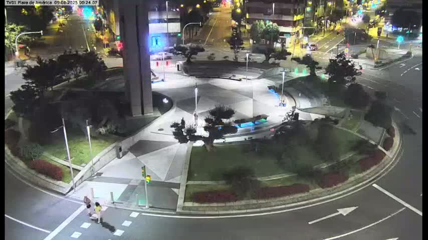 Vigo, Plaza América Square Live Cam - Pontevedra, Galicia, Spain