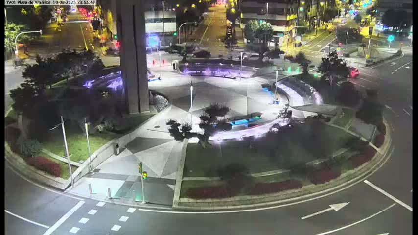 Vigo, Plaza América Square Live Cam - Pontevedra, Galicia, Spain