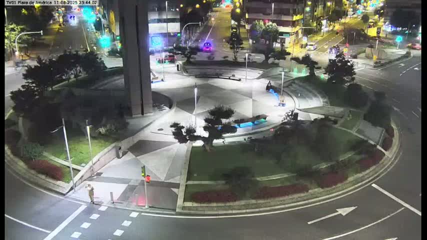 Vigo, Plaza América Square Live Cam - Pontevedra, Galicia, Spain