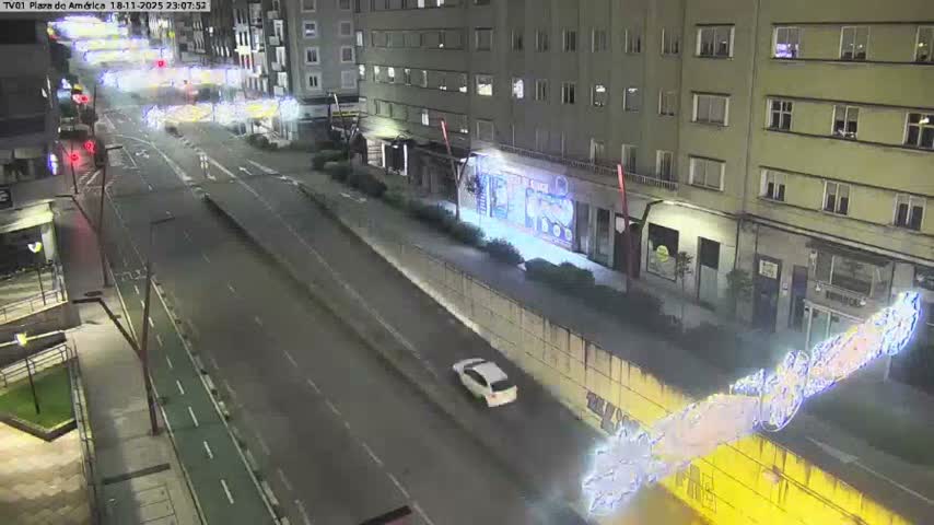 Vigo, Plaza América Square Live Cam - Pontevedra, Galicia, Spain