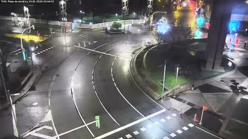 Vigo, Plaza América Square Live Cam - Pontevedra, Galicia, Spain