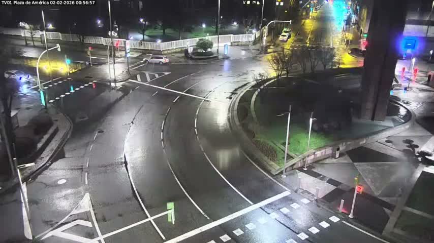 Vigo, Plaza América Square Live Cam - Pontevedra, Galicia, Spain
