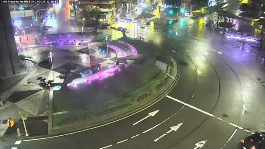 Vigo, Plaza América Square Live Cam - Pontevedra, Galicia, Spain