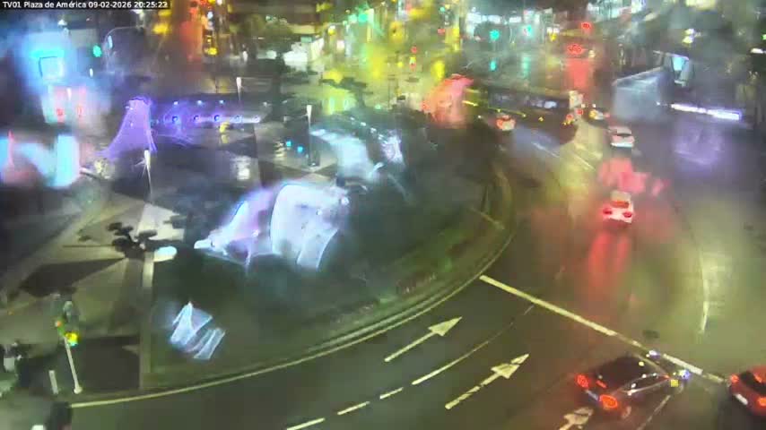 Vigo, Plaza América Square Live Cam - Pontevedra, Galicia, Spain