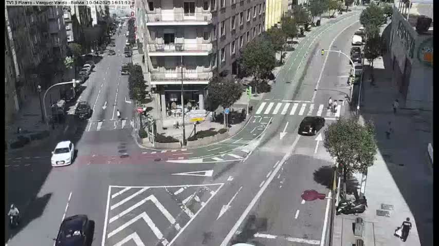 Vigo Pizarro - Vasquez  Varela Street Live Cam - Pontevedra, Galicia, Spain