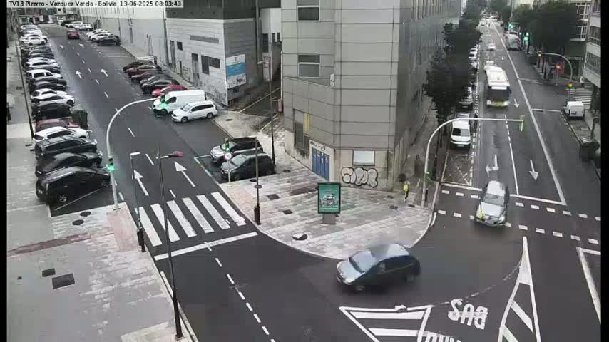 Vigo Pizarro - Vasquez  Varela Street Live Cam - Pontevedra, Galicia, Spain