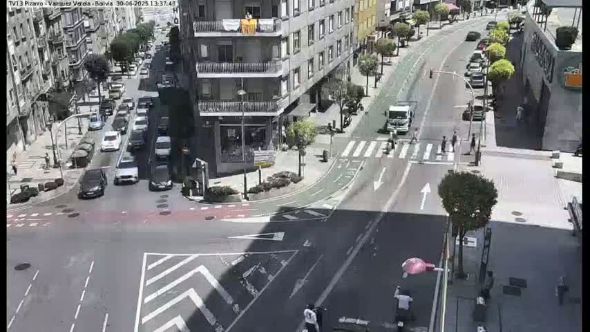 Vigo Pizarro - Vasquez  Varela Street Live Cam - Pontevedra, Galicia, Spain