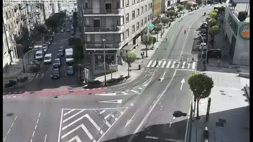 Vigo Pizarro - Vasquez  Varela Street Live Cam - Pontevedra, Galicia, Spain