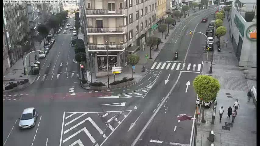 Vigo Pizarro - Vasquez  Varela Street Live Cam - Pontevedra, Galicia, Spain