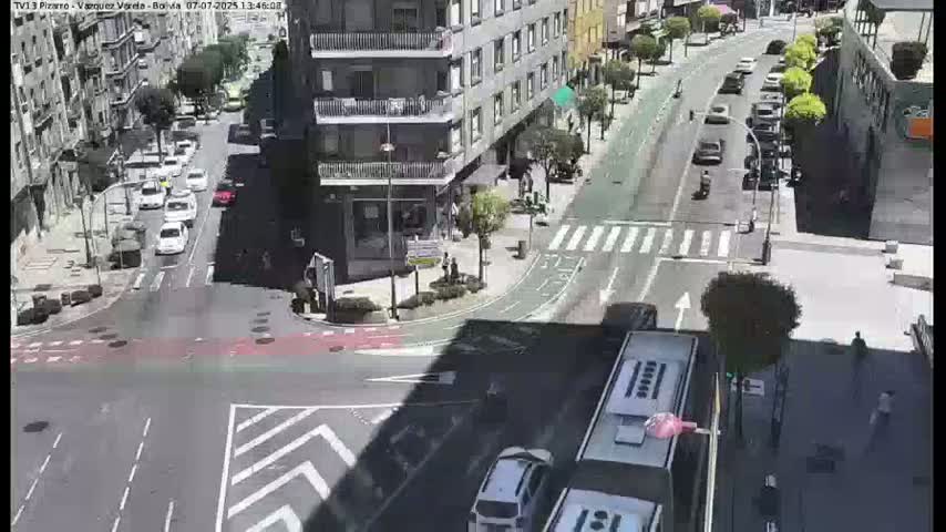 Vigo Pizarro - Vasquez  Varela Street Live Cam - Pontevedra, Galicia, Spain