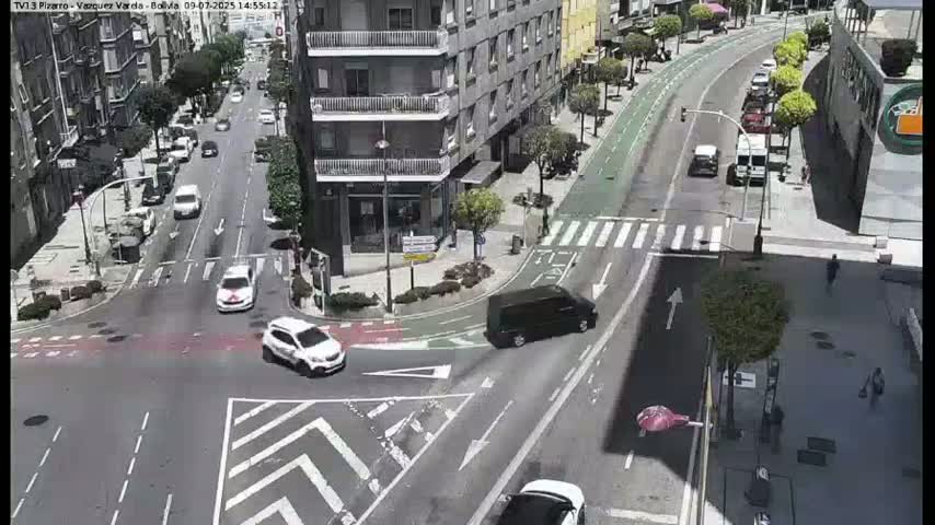 Vigo Pizarro - Vasquez  Varela Street Live Cam - Pontevedra, Galicia, Spain
