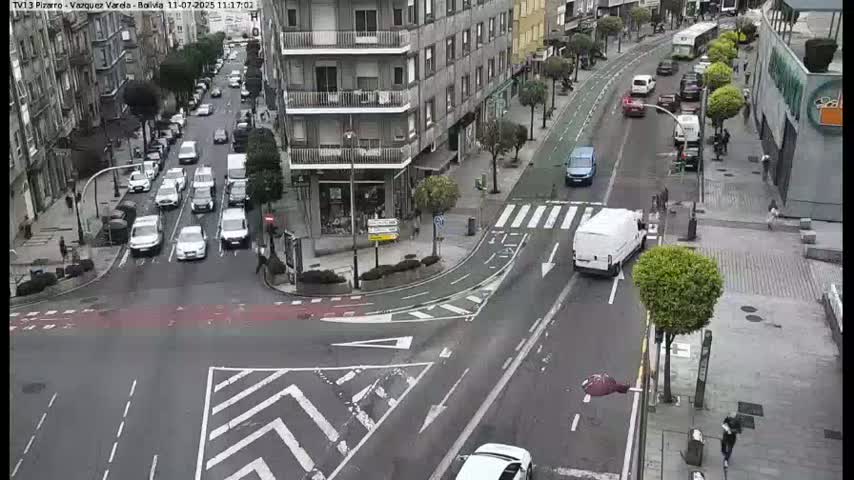 Vigo Pizarro - Vasquez  Varela Street Live Cam - Pontevedra, Galicia, Spain