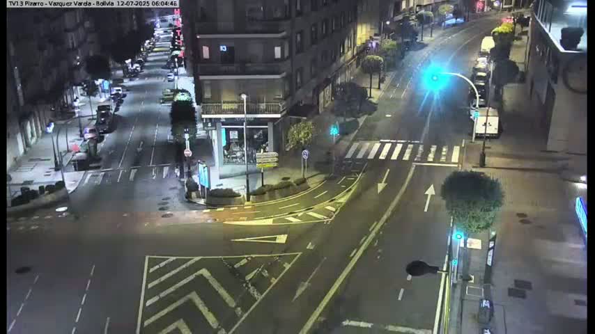 Vigo Pizarro - Vasquez  Varela Street Live Cam - Pontevedra, Galicia, Spain