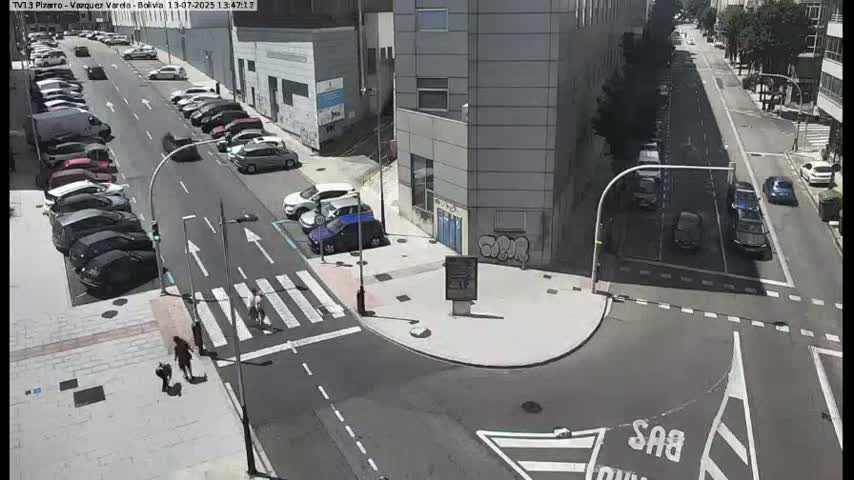 Vigo Pizarro - Vasquez  Varela Street Live Cam - Pontevedra, Galicia, Spain