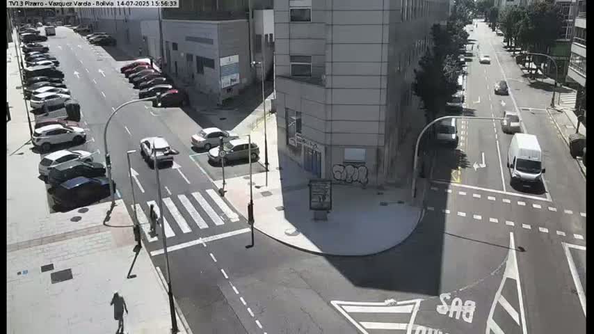 Vigo Pizarro - Vasquez  Varela Street Live Cam - Pontevedra, Galicia, Spain