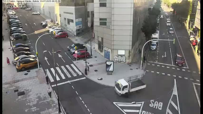 Vigo Pizarro - Vasquez  Varela Street Live Cam - Pontevedra, Galicia, Spain