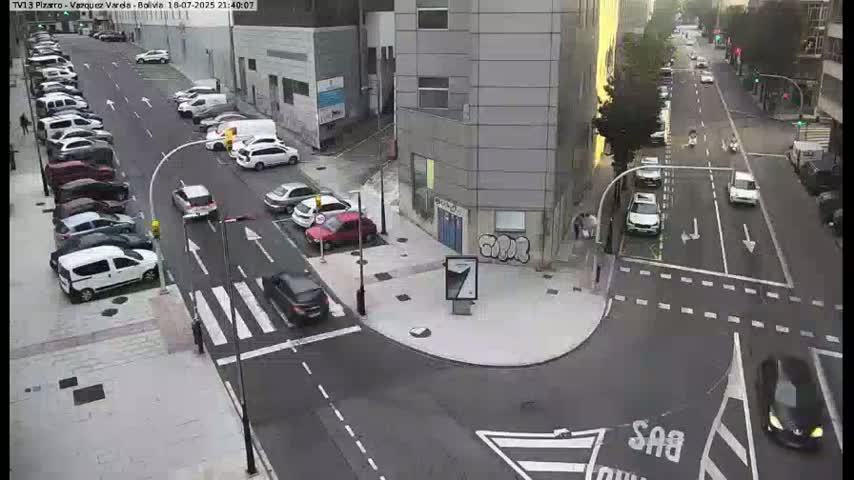 Vigo Pizarro - Vasquez  Varela Street Live Cam - Pontevedra, Galicia, Spain
