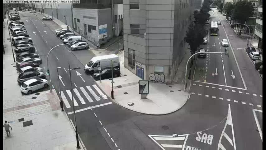 Vigo Pizarro - Vasquez  Varela Street Live Cam - Pontevedra, Galicia, Spain