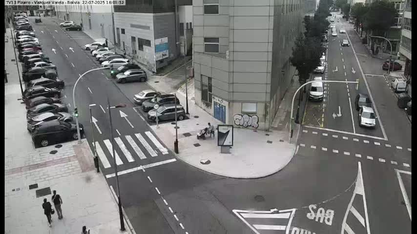 Vigo Pizarro - Vasquez  Varela Street Live Cam - Pontevedra, Galicia, Spain