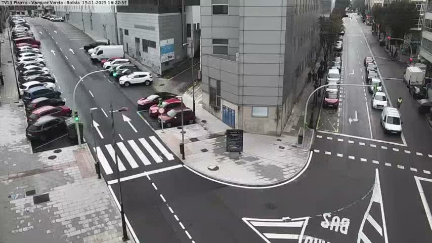 Vigo Pizarro - Vasquez  Varela Street Live Cam - Pontevedra, Galicia, Spain