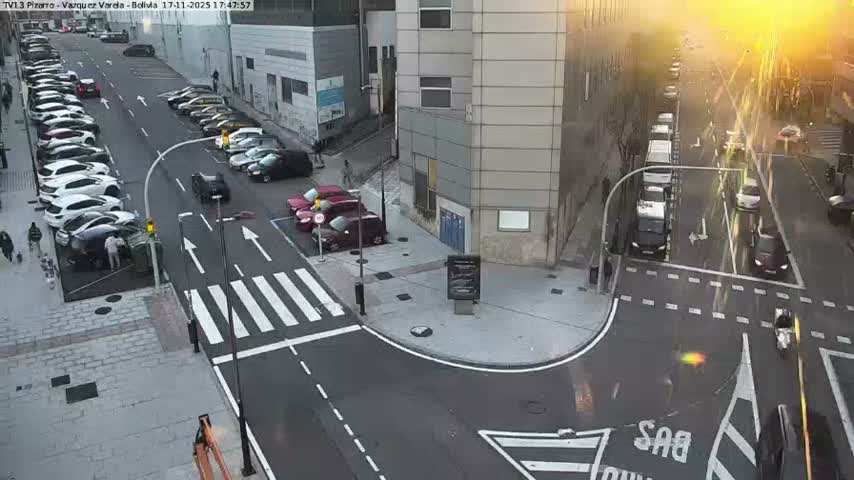Vigo Pizarro - Vasquez  Varela Street Live Cam - Pontevedra, Galicia, Spain