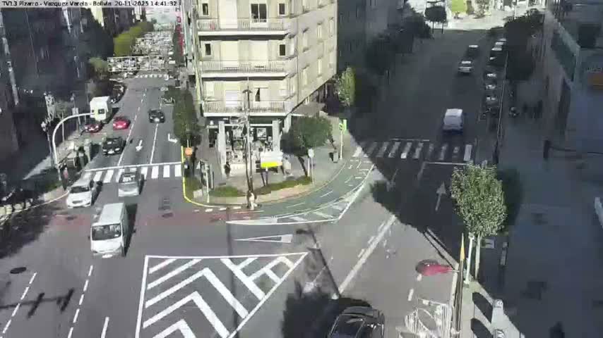 Vigo Pizarro - Vasquez  Varela Street Live Cam - Pontevedra, Galicia, Spain