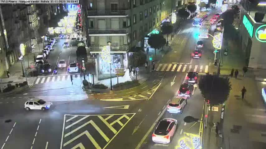 Vigo Pizarro - Vasquez  Varela Street Live Cam - Pontevedra, Galicia, Spain