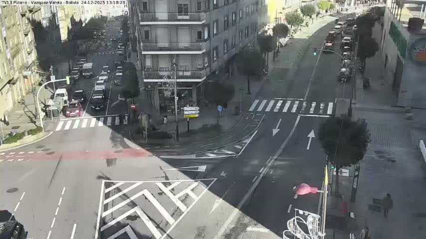 Vigo Pizarro - Vasquez  Varela Street Live Cam - Pontevedra, Galicia, Spain