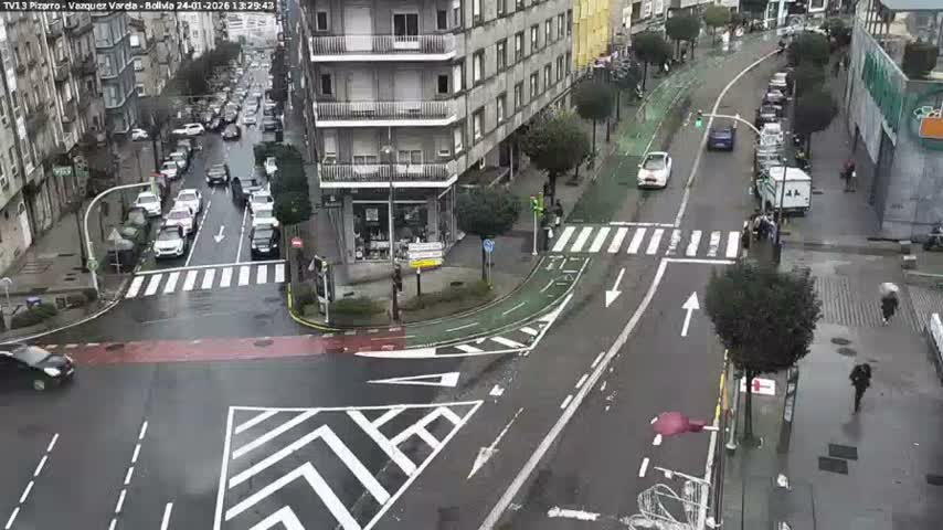 Vigo Pizarro - Vasquez  Varela Street Live Cam - Pontevedra, Galicia, Spain