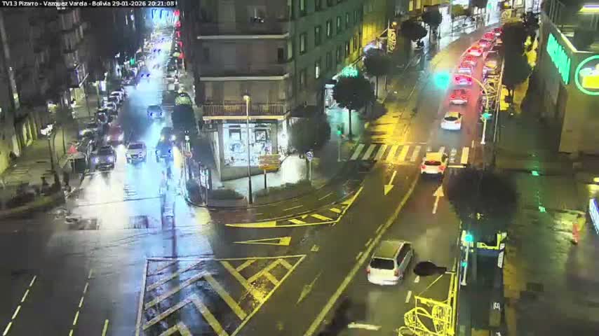 Vigo Pizarro - Vasquez  Varela Street Live Cam - Pontevedra, Galicia, Spain