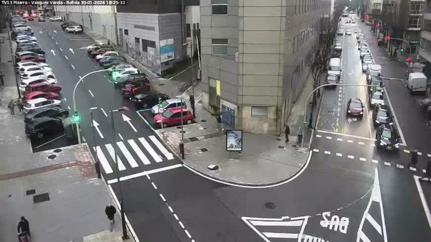 Vigo Pizarro - Vasquez  Varela Street Live Cam - Pontevedra, Galicia, Spain