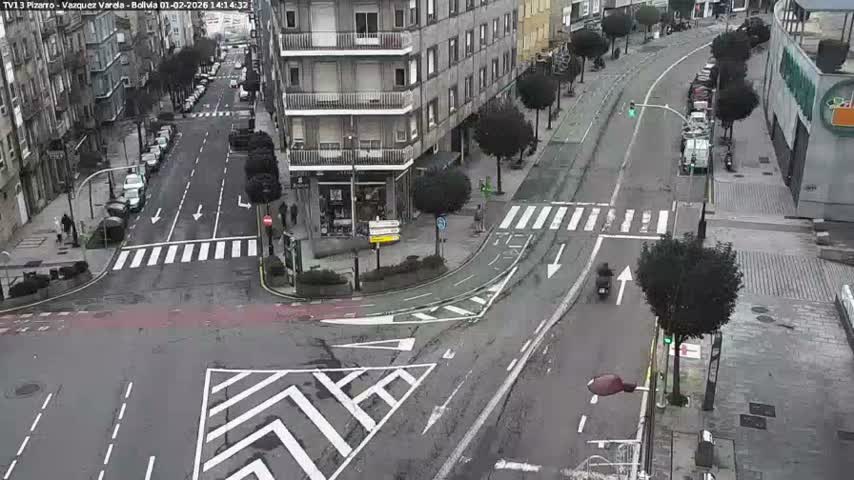 Vigo Pizarro - Vasquez  Varela Street Live Cam - Pontevedra, Galicia, Spain