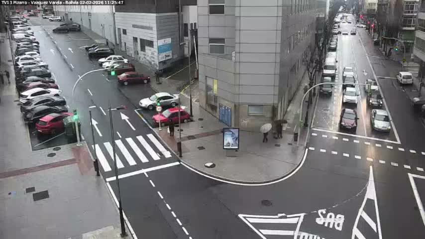 Vigo Pizarro - Vasquez  Varela Street Live Cam - Pontevedra, Galicia, Spain