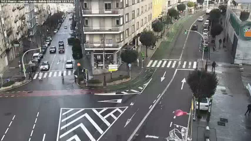 Vigo Pizarro - Vasquez  Varela Street Live Cam - Pontevedra, Galicia, Spain