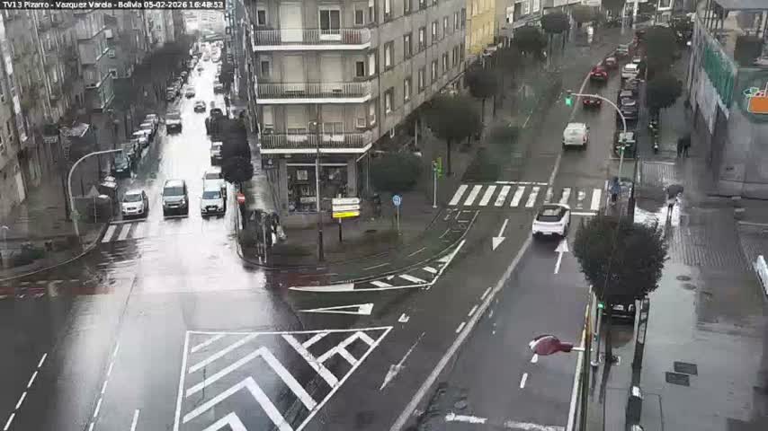 Vigo Pizarro - Vasquez  Varela Street Live Cam - Pontevedra, Galicia, Spain