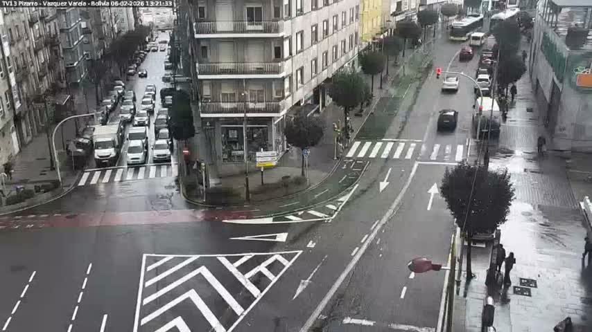 Vigo Pizarro - Vasquez  Varela Street Live Cam - Pontevedra, Galicia, Spain