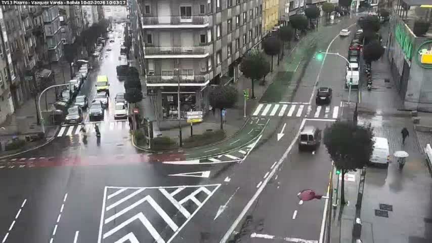 Vigo Pizarro - Vasquez  Varela Street Live Cam - Pontevedra, Galicia, Spain