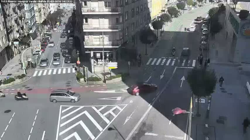 Vigo Pizarro - Vasquez  Varela Street Live Cam - Pontevedra, Galicia, Spain